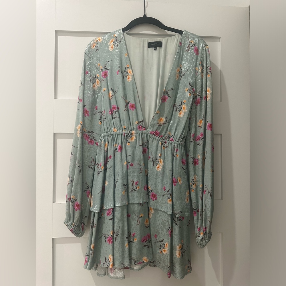 Majorelle Floral Mini Dress